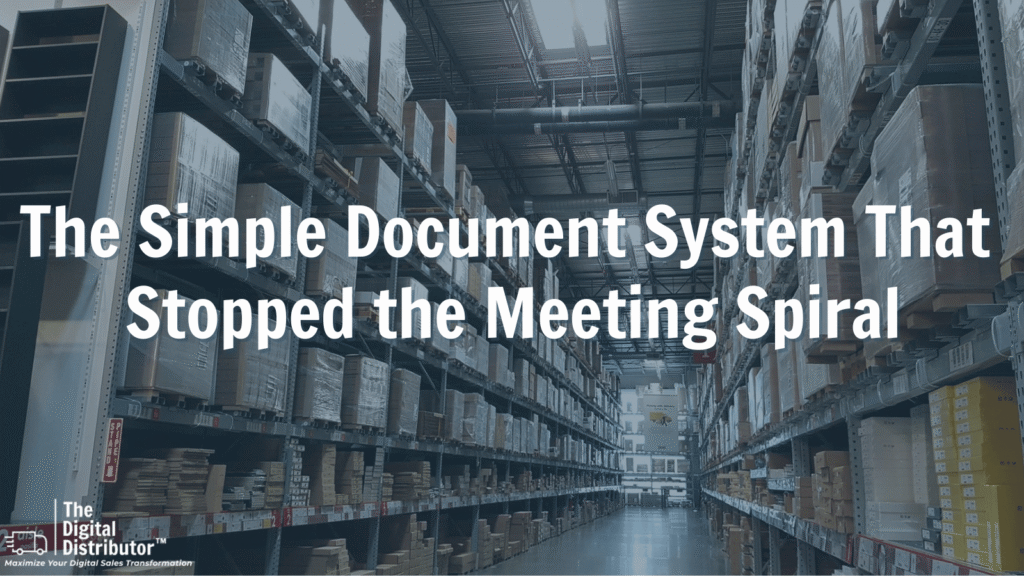 The Simple Document that Stopped the Deadline Spiral