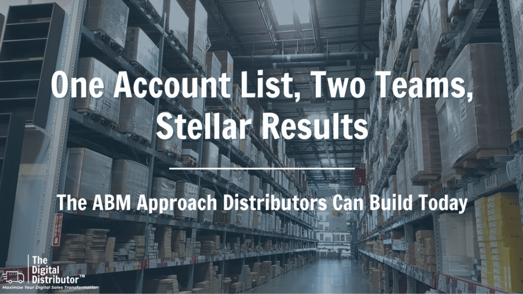 One Account List, Two Teams, Stellar Results